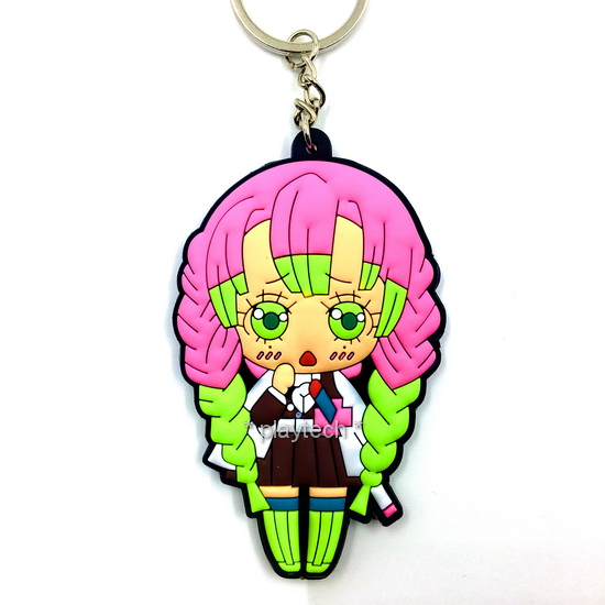 Demon Slayer Rubber Keychain Mitsuri – Playtech