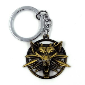 The Witcher Keychain Medallion
