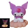 Hello Kitty Night Light Figure Purple Kuromi