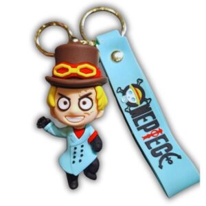 One Piece Keychain Sabo