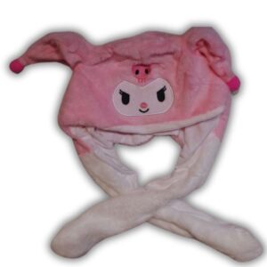 Hello Kitty Plush Beanie Pink Kuromi