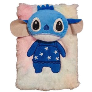 Lilo & Stitch A5 Fluffy Notebook White