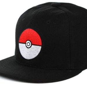 Pokemon Cap Pokeball Black