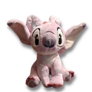 Lilo & Stitch Plush Keychain Purple Sitting