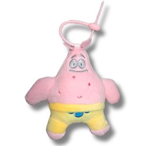 SpongeBob Plush Keychain Fluffy Patrick