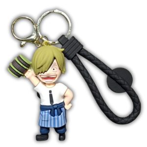 One PIece Keychain Sanji w/Saké