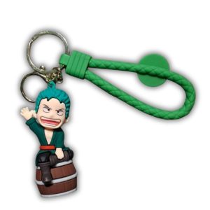 One Piece Keychain Zoro sake'
