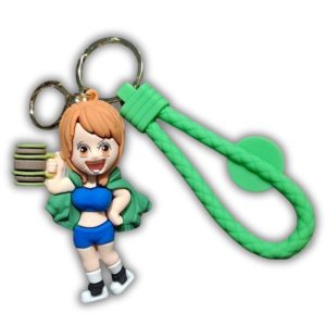One Piece Keychain Nami sake`