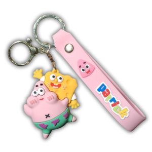 Spongebob Keychain Patrick x Spongebob