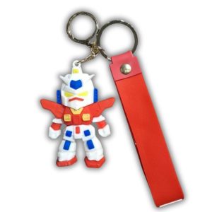 Gundam Keychain Red x White