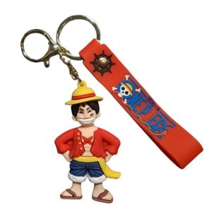 One Piece Keychain Luffy Grin