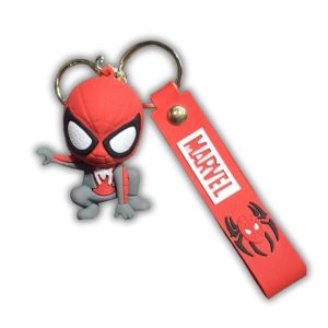 Spider-Man Keychain Grey