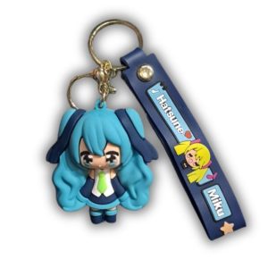 Hatsune Miku Keychain Green Keychain