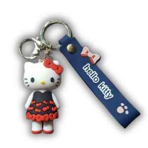 Hello Kitty Keychain Black