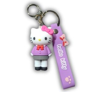Hello Kitty Keychain School Girl