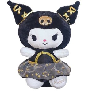 Hello Kitty Plushie Kuromi Gold