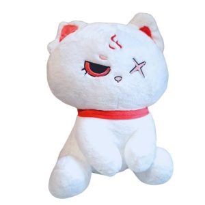 White Cat Plushie Small