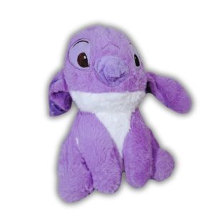 Lilo & Stitch PLush Fuzzy Sitting Purple