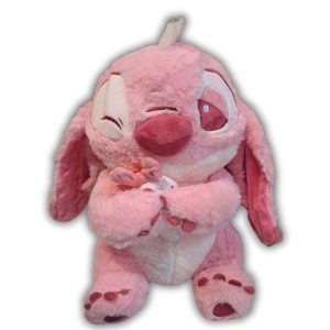 Lilo & Stitch Medium Plush Angel Holding Scrum