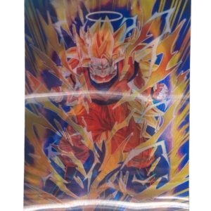 DragonBall Holographic Poster Goku x Frieza