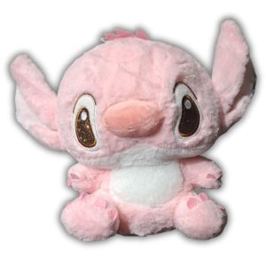 Lilo & Stitch Plushie Pink Glitter Eyes Small
