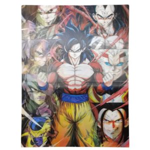 Dragon Ball Holographic Poster DBZ Sagas