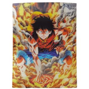 One Piece Holographic Poster Luffy Fist