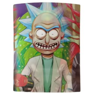 Rick & Morty Holographic Poster