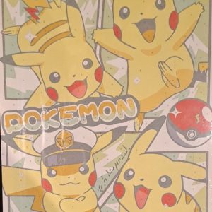 Pokemon Painting 4 Pikachu 40x30