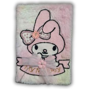 Hello Kitty Fluffy Notebook My Melody Bow