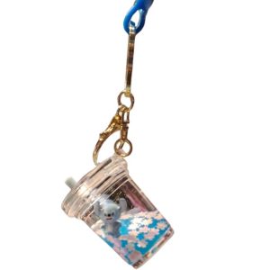 Lilo & Stitch Liquid Keychain Cup