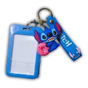 Lilo & Stitch Keychain Stitch Doughnut W/Card