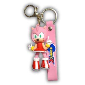 Sonic Keychain Amy Dancing