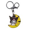 Hello Kitty Acrylic Keychain Kuromi Crescent