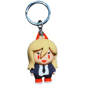 Chainsaw Man Keychain Power Chibi