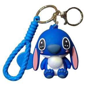 Lilo & Stitch Keychain Stitch Sitting w/light