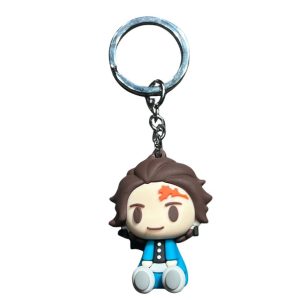 Demon Slayer Keychain Tanjiro Chibi Sitting