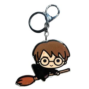 Harry Potter Acrylic Keychain HarryW/ Broom