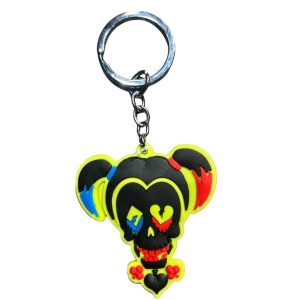 Suicide Squad Rubber Keychain Harley