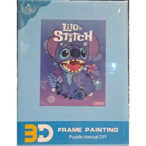 Lilo & Stithc 3D Frame Stitch