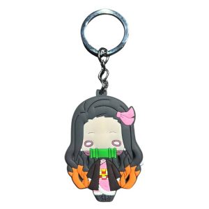 Demon Slayer Rubber Keychain Nezuko Chibi