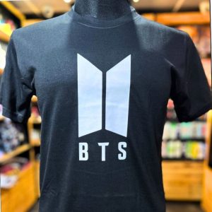 BTS T-Shirt Logo Black