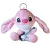 Lilo & Stitch Plush Keychain Guitar