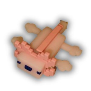 MInecraft Keychain Axolotyl v2