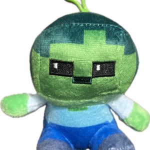 Minecraft Plushie Keychain Zombie
