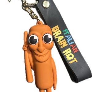 Italian Brainrot Keychain  Tung Tung Sahur