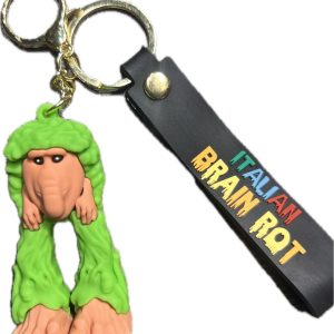 Italian Brainrot Keychian Brr Brr Patapim
