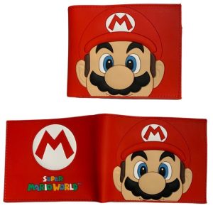 Mario Wallet Rubber Red