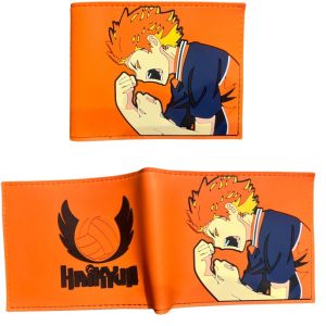 Haikyuu Rubber Wallet Hinata Orange