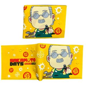 Sakamoto Days Rubber Wallet Yellow
